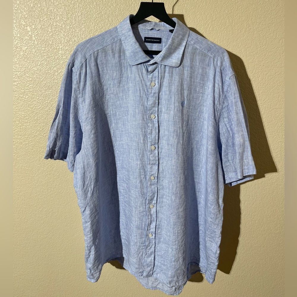 North Sails Light Blue Casual Button Down Shirt